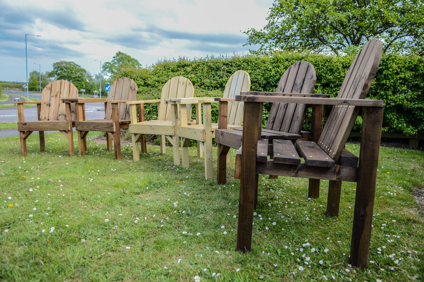 Garden Arch Back Chair