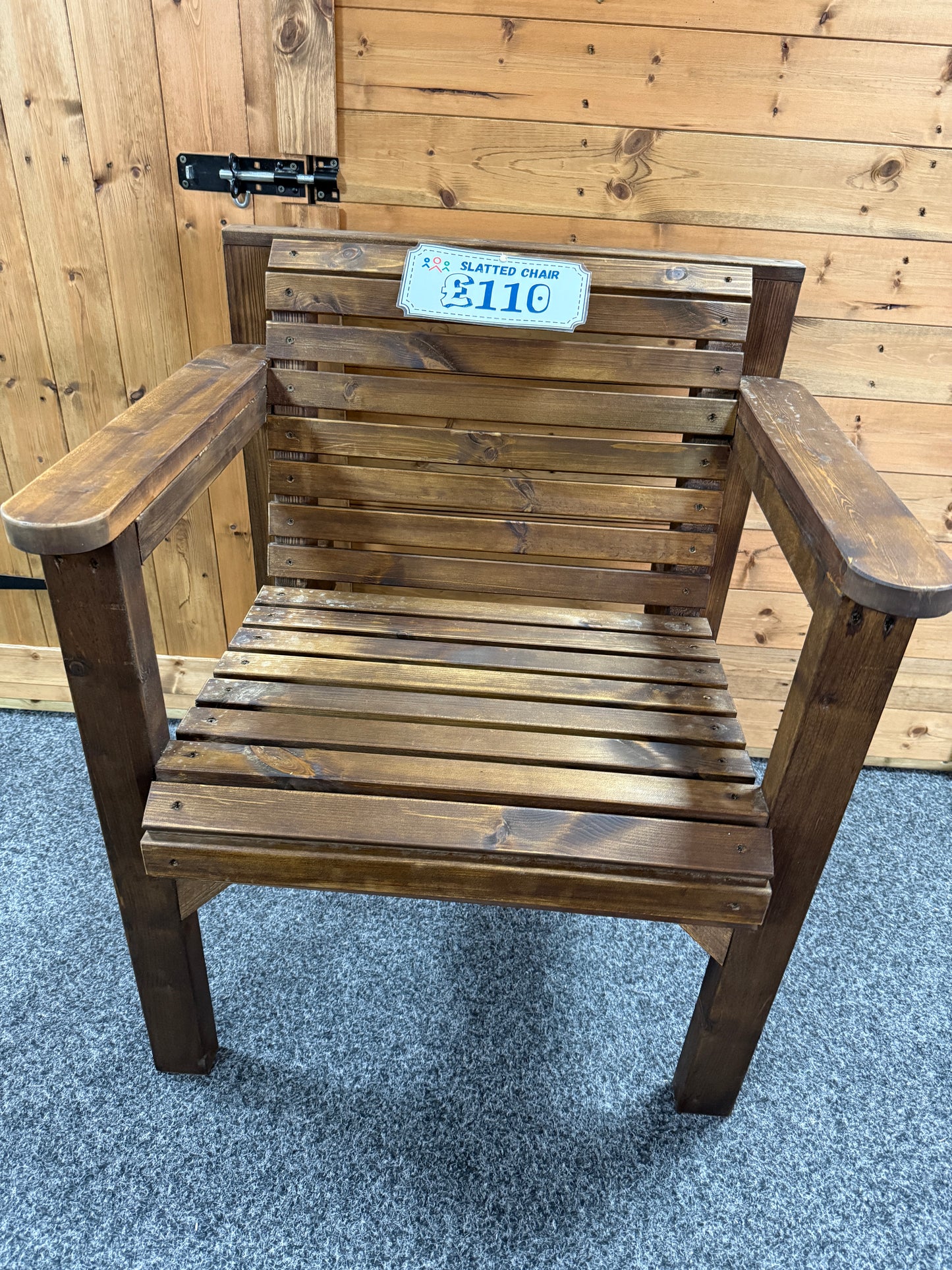 Garden Slatted Chair