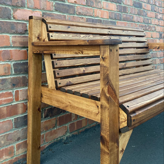 Garden Slatted Bench