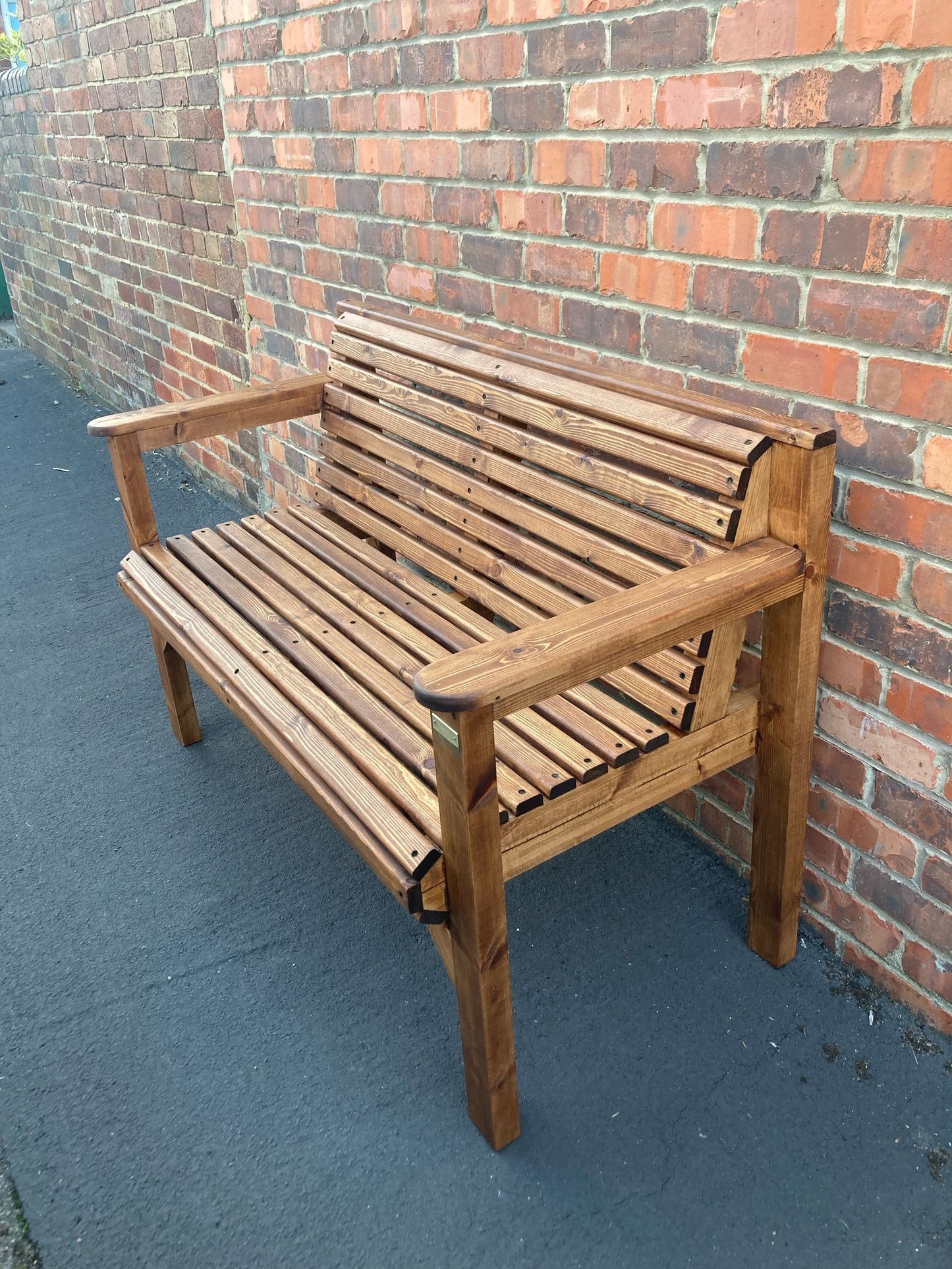 Garden Slatted Bench