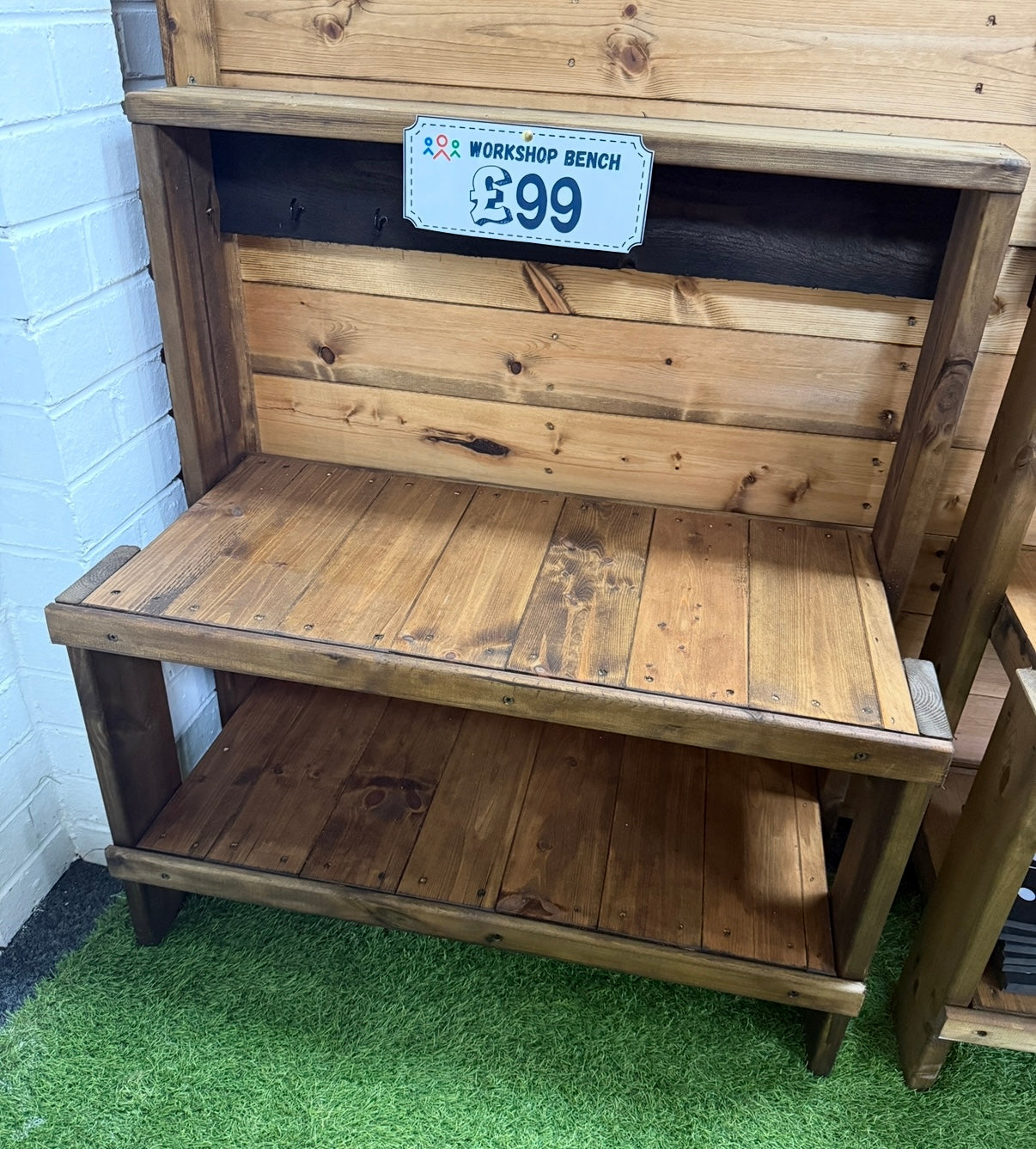 Children’s workshop bench