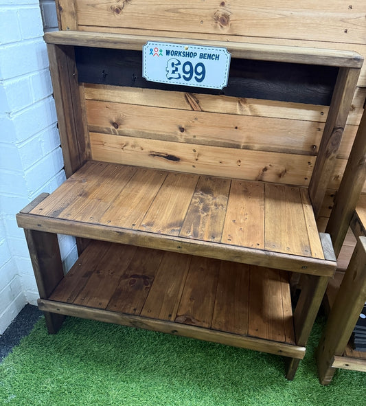 Children’s workshop bench