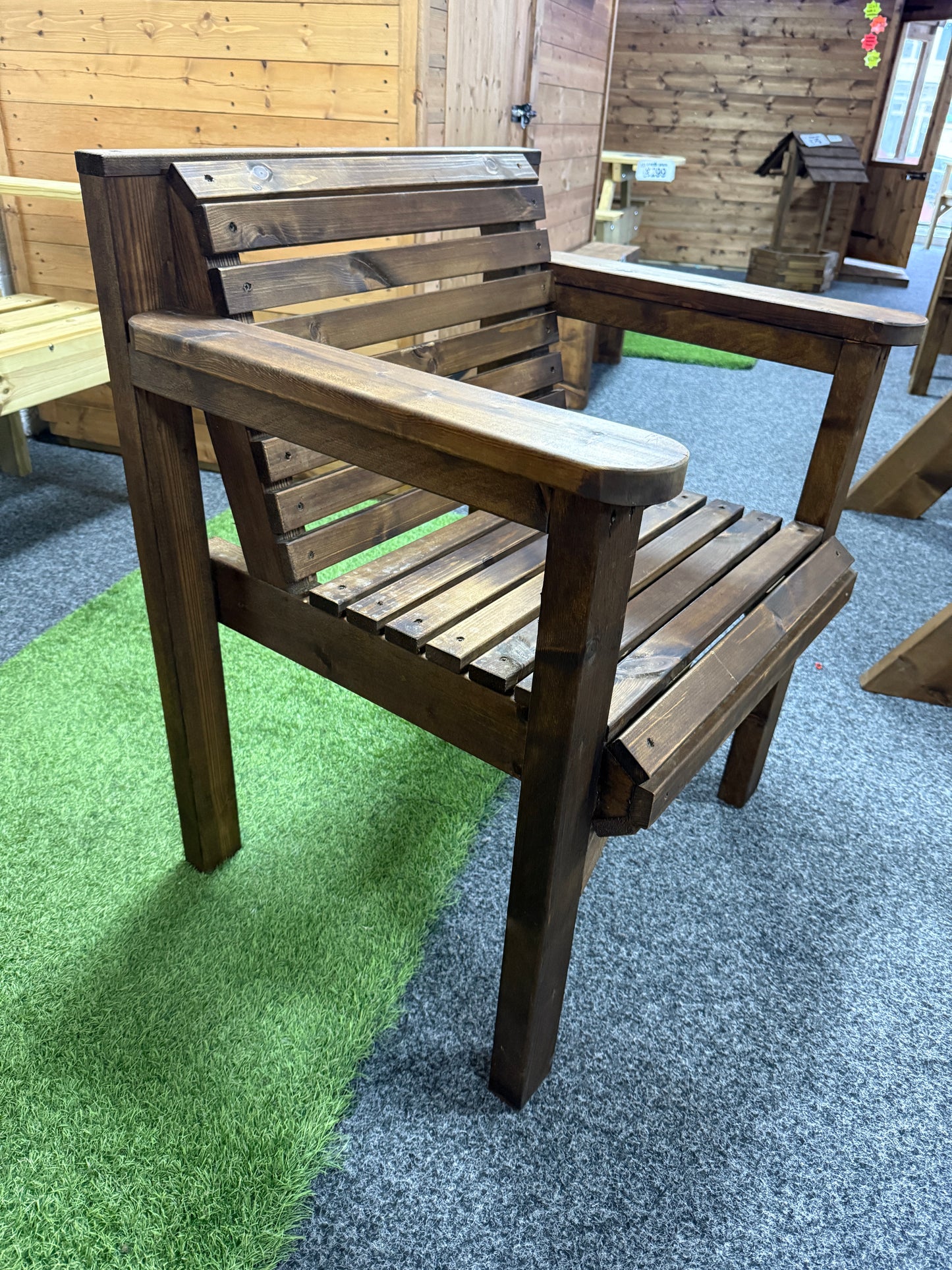 Garden Slatted Chair